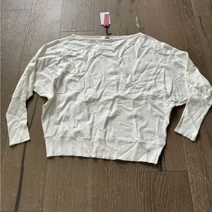 Andree by unit white dolman sleeve sweater